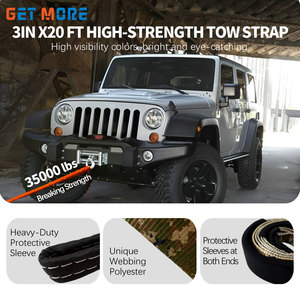 حزام السحب التمويه واجب ثقيل ، رطل كسر قوة لسحب الانتعاش - Product Image 4