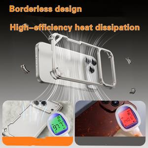 Nouvel Arrivage – Coque de Téléphone en Alliage d'Aluminium pour iPhone 17, Étui Métallique avec Véritable Airbag Antichoc pour iPhone 17 Pro Max Ultra Mince - Product Image 3