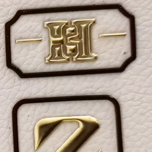 Custom Leather <strong>Patches</strong> 3DEmbossed High-frequency Heat Transfer Printing Stickers Luxury Iron on Hot Fix Adhesive logo for Bags - Product Image 3