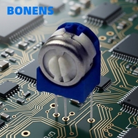 Potentiomètre à réglage unique 3329S, résistance de précision 0,05W, 10 Ohm à 5M Ohm, émaillé en verre pour ajustement de PCB