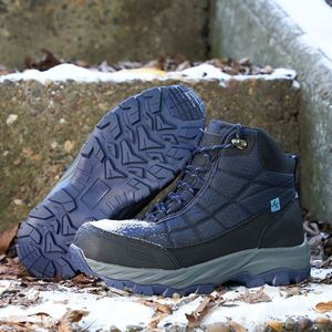 Botas de Invierno 2025 para Hombre, de Piel de Oveja y Lana Integrada, para el Noreste |   Botas de Invierno para Exteriores, Forradas de Felpa, Resistentes al Frío, con Tobillera Reforzada - Product Image 2