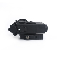 Lampe torche tactique avec pointeur laser rouge unique, lampes de poche pour accessoires de chasse