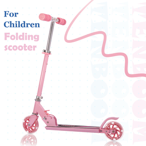 Trottinettes pour enfants, trottinette pliable à 2 roues pour filles et garçons, 3 hauteurs réglables, roues lumineuses pour enfants de 3 à 14 ans - Product Image 2