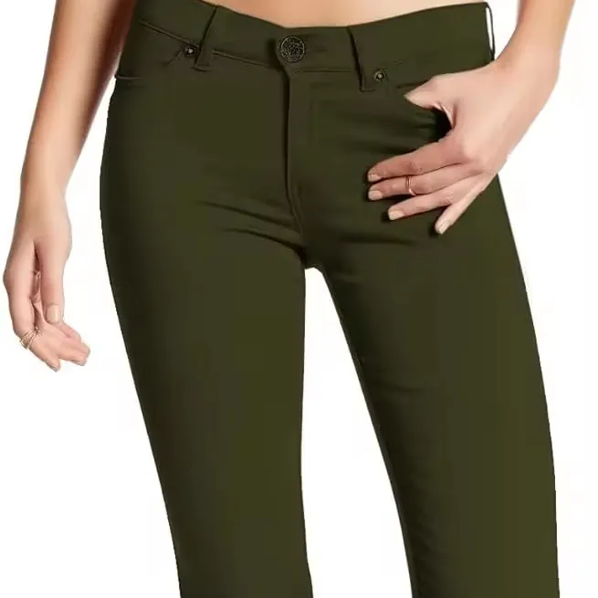 Của phụ nữ giản dị Skinny quần bán buôn thân thiện với môi Vật liệu thoáng khí xà cạp với túi cho phụ nữ mông nâng Shapewear