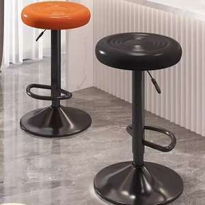 Chaises de bar réglables et rotatives de style italien Tabouret de bar haut Chaises de bar à domicile Chaises hautes de réception de <span class=keywords><strong>haute</strong></span> qualité - Product Image 1
