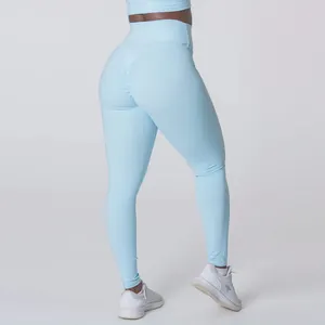 Oem abbigliamento sportivo donna vita alta Lifting Leggings palestra allenamento traspirante push up collant Yoga pantaloni