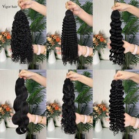 Extensions de cheveux humains bouclés torsadés invisibles au crochet style bohème, vente chaude d'usine, fabricant de cheveux humains