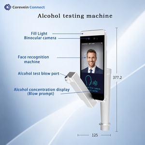 Alcoholímetro Biométrico con Reconocimiento Facial para Control de Asistencia y Acceso, Compatible con Android, OEM, para Conductores/Mineros, con WiFi - Product Image 3