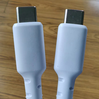 Logo personnalisé 3A Charge rapide USB Type C Câble en cuivre pur PVC pour téléphones portables Imprimantes IOS Ordinateurs-Tresse Caméra blindée Utilisation