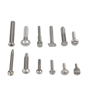201 Stainless Steel Non Standard Flange Bolts Flat Round Head Custom Made For Tighten Applications - Product Image 4