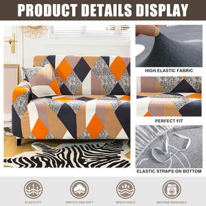 Elastische Sofa bezüge für Wohnzimmer Schnitts tuhl Couch bezug Stretch Sofa Schon bezüge Home Decor 1/2/3/4-Sitzer Funda Sofa - Product Image 2