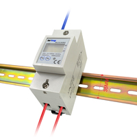 Medidor de kWh electrónico analógico con pantalla digital de salida de pulso pequeño y ligero