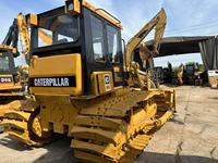 Bulldozer sur chenilles d'occasion CATD6D de 16 tonnes avec roulement de moteur, conçu pour l'installation de pipelines souterrains multi-terrains et doté d'une conception économe en énergie