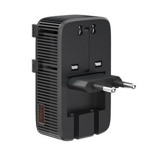 45W Ultra Thin Universal Travel Adapter With 3 Ports USB C Fast Charger All-in-one Travel Power Adapter for Travel <strong>Essentials</strong> - Product Image 5