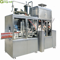 Machine de remplissage et de scellage de yaourt entièrement automatique