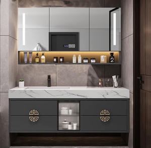 Custom Modern 2026 Bathroom Furniture Sets Including Tabletops, Cabinets, <strong>Panels</strong>, Mirrors and Bedrooms - Product Image 4