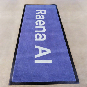 Tapis de sol de garage antidérapant en caoutchouc écologique, personnalisé avec logo tissé, réversible, en nylon tufté, anti-fatigue, pour moto - Product Image 2
