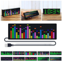 Analyseur de musique PLC, indicateur de niveau stéréo, affichage LED, amplificateur, approvisionnement en gros
