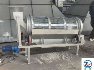 آلة غربلة وتصفية التربة الدوارة المحمولة والمدمجة، منخل اهتزازي للسماد العضوي مع محرك من الفولاذ المقاوم للصدأ - Product Image 3