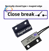 Interruptor de lengüeta para puerta y ventana, módulo de sensor magnético de proximidad, normalmente abierto, de 30cm, distancia de inductancia de cable