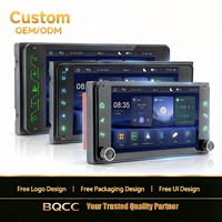 Autoradio Android BQCC 7 pouces double DIN, écran sans fil Carpaly, autoradio FM RDS, lecteur multimédia USB pour véhicule TOYOTA