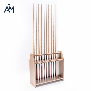 Soporte de <span class=keywords><strong>Billar</strong></span> Premium de Alta Resistencia, Ahorra Espacio, Estable, en Forma de Abanico, con 8 Orificios, para Tacos de Snooker, Ideal para Clubes, Salones, Bares, con Estilo - Product Image 6