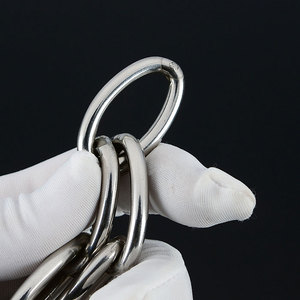 <span class=keywords><strong>Collar</strong></span> de perro Martingala de acero inoxidable respetuoso con el medio ambiente de 3mm, 4mm, 5mm, resistente para caminar sin tirones, entrenamiento de obediencia, perros fuertes - Product Image 3