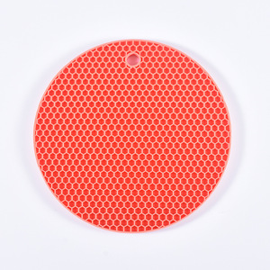 Sous-plats et repose-cuillères en caoutchouc, style Zen Asiatique, diamètre 14,5 cm + 17,5 cm, écologiques pour la cuisine domestique - Product Image 2