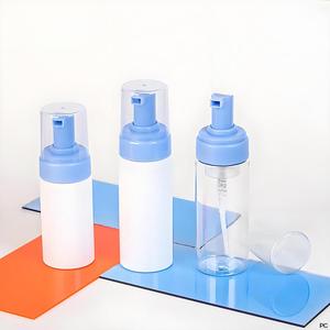 Bouteille <span class=keywords><strong>de</strong></span> mousse PET personnalisée en gros <span class=keywords><strong>de</strong></span> 100 à 150 ml, bouteille moussante à pression pour nettoyant visage, <span class=keywords><strong>savon</strong></span> pour les mains, <span class=keywords><strong>recharge</strong></span> - Product Image 1