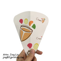 Support d'emballage de qualité alimentaire, pour papier kraft blanc, boite de présentation, Tortilla, pastilles à bulles, gaufrier, 1 pièce