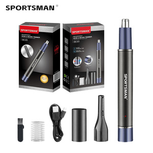 Tondeuse Électrique Nez-<span class=keywords><strong>Oreilles</strong></span> - Tondeuse Professionnelle Indolore pour Sourcils et <span class=keywords><strong>Poils</strong></span> du Visage 2024 pour Hommes et Femmes, Mini Portable IPX4 Usage Domestique - Product Image 2