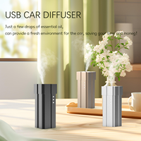 Diffuseur d'arômes 2026, nouveau modèle, en métal, écologique, sans eau, portable, pour voiture et maison, diffuseur d'huiles parfumées avec 1 an de garantie