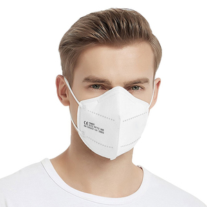 Hocheffiziente CE EN149 FFP2 NR Einweg-5-Schicht-Anti-Staub-Atemschutzmaske in Schalenform mit verstellbarem Nasenclip <span class=keywords><strong>PFE</strong></span> 94% - Product Image 2