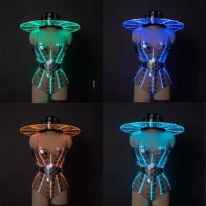 Nuevos Conjuntos de Uniformes Sexys para KTV, Disfraces para Actuaciones en Bares, <span class=keywords><strong>Discotecas</strong></span>, Bailes, Disfraces Coloridos para Escenarios, Grupo B, 100% Poliéster - Product Image 1