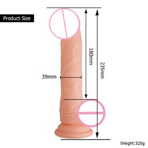 7 Inch Usb Oplaadbare <span class=keywords><strong>G</strong></span> <span class=keywords><strong>Spot</strong></span> <span class=keywords><strong>Dildo</strong></span> Vibrator 10 Snelheden Rotatie Met Zuignap Seksspeeltjes - Product Image 3