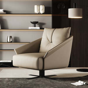 Sofá perezoso, silla individual para sala de reuniones de ocio, silla giratoria, luz de lujo, Internet, esquina de celebridad, sala de estar, sillón reclinable giratorio - Product Image 5