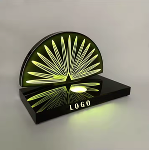 Nuevo diseño Sector forma acrílico VIP champán LED botella Glorifier una botella presentador pantalla para Casamigo - Product Image 5