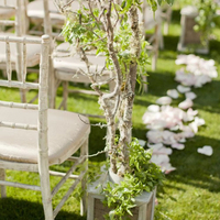Vente en gros de chaise Chiavari de luxe empilable en bois naturel de chaux de mariage pour la partie