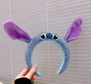 Cora 2025 Steek Oren Muis Hoofdband Pluche Gezicht Haarband Voor Partijen Sweet Style Polyester 17X18Cm Model Hsk2271 - Product Image 2