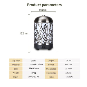 YX-TY18-19 Series Iron Aroma Diffuser 100ml Electric <b>Humidifier</b> With Timing Function For Home Use - Product Image 2