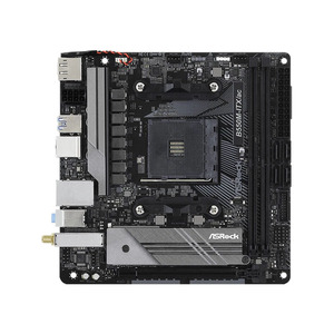Placa base para ASROCK B550M <span class=keywords><strong>ITX</strong></span> / ac mini-<span class=keywords><strong>itx</strong></span> AMD <span class=keywords><strong>B550</strong></span> DDR4 4733 + (OC)MHz USB3.2, Max-64G, enchufe de doble canal AM4 - Product Image 3