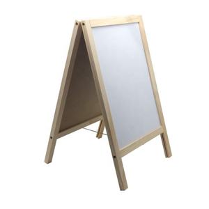 Tableau double face autoportant <span class=keywords><strong>en</strong></span> bois, tableau noir et tableau blanc, pour menu <span class=keywords><strong>de</strong></span> table, mariage, dessin d'enfants, signalisation - Product Image 3