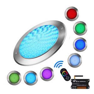 Lumière LED pour piscine en acier inoxydable 5000K Lumière du jour IP68 Étanche Éclairage sous-marin pour piscines - Product Image 3