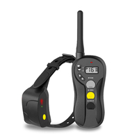 Collier de dressage pour chien à distance en nylon, anti-choc électrique, étanche IPX7, portée 300M, pour l'entraînement du comportement canin - Vente Flash