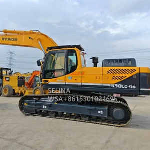 Importación original 33ton Maquinaria pesada grande <span class=keywords><strong>Hyundai</strong></span> 330lc-9s Usado Excavadora sobre orugas para la venta - Product Image 1