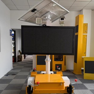 Thương mại nước ngoài towable giao thông hướng dẫn Màn hình Trailer gắn năng lượng mặt trời di động màn hình hiển thị xe gắn thông tin màn hình chính - Product Image 1