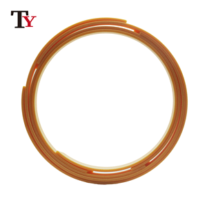 Joint d'étanchéité hydraulique à double <span class=keywords><strong>action</strong></span> pour excavatrice, en résine phénolique, tissu bakélite, anneau de guidage, bande, clip en tissu phénolique, fourni par l'usine - Product Image 2