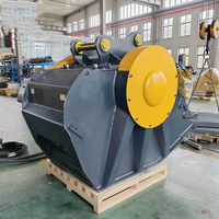 Godet hydraulique robuste pour gravier, attache pour pelle mécanique, chargeuse, outil de manutention de sable pour la construction et l'exploitation minière