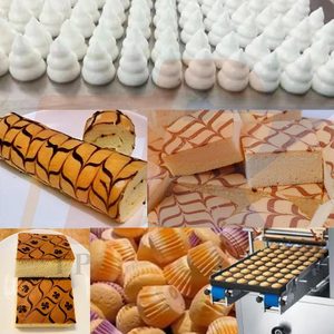 Machine automatique de remplissage et de formage de gâteaux en acier inoxydable 304 pour boulangerie - Product Image 2