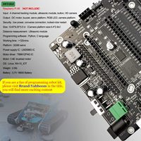 Kit de programmation graphique pour enfants Mega2560 : Kit éducatif de construction de robot avec version sur chenilles